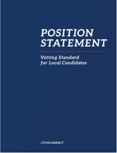 Position Statement